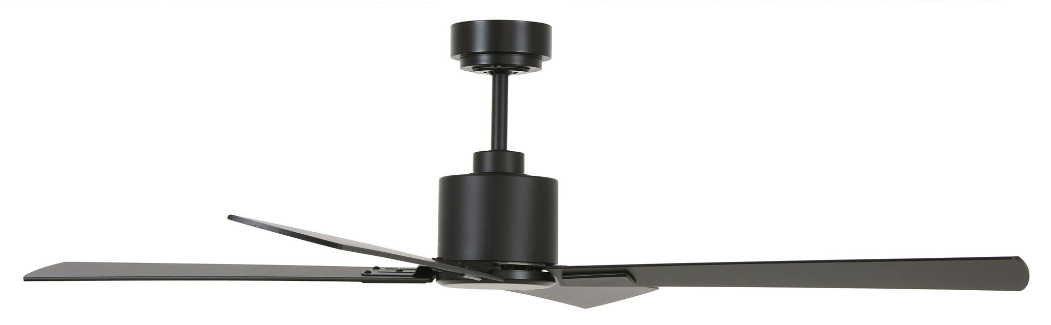 52 Inch DC Black Fan with Remote