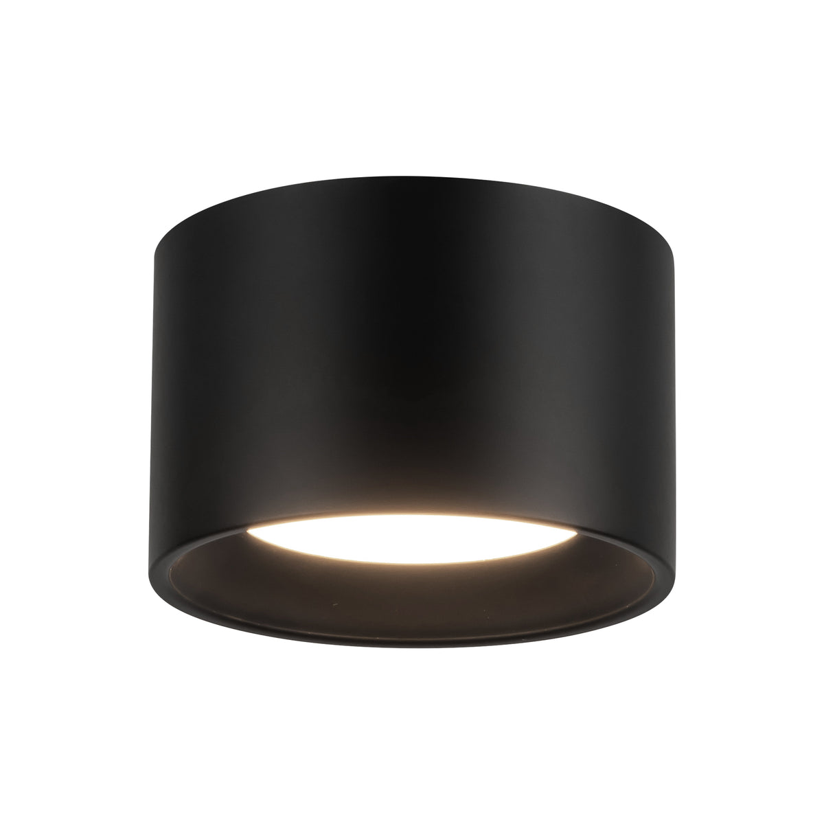 Uma 6-in Steel Semi-Flush Mount