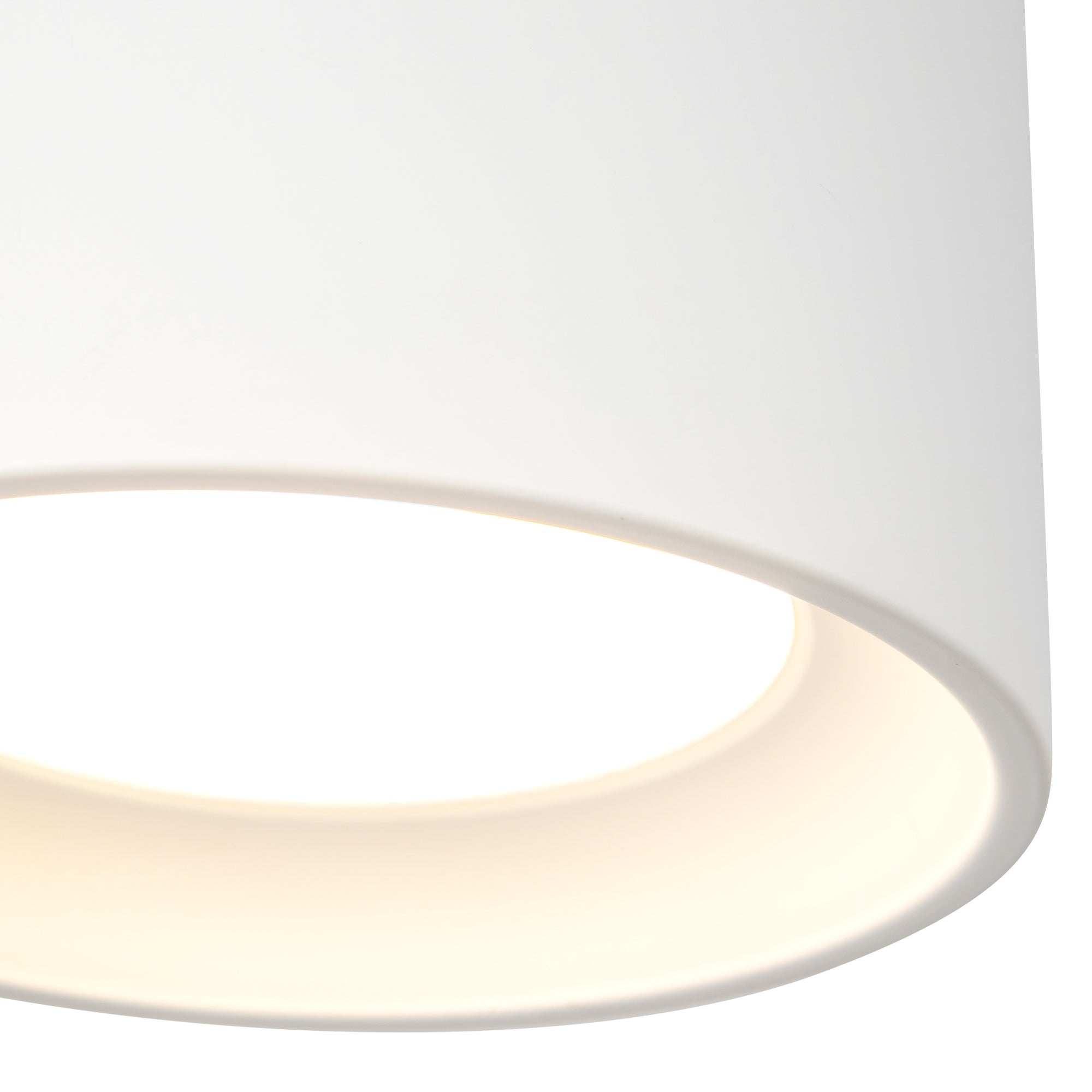 Uma 6-in Steel Semi-Flush Mount