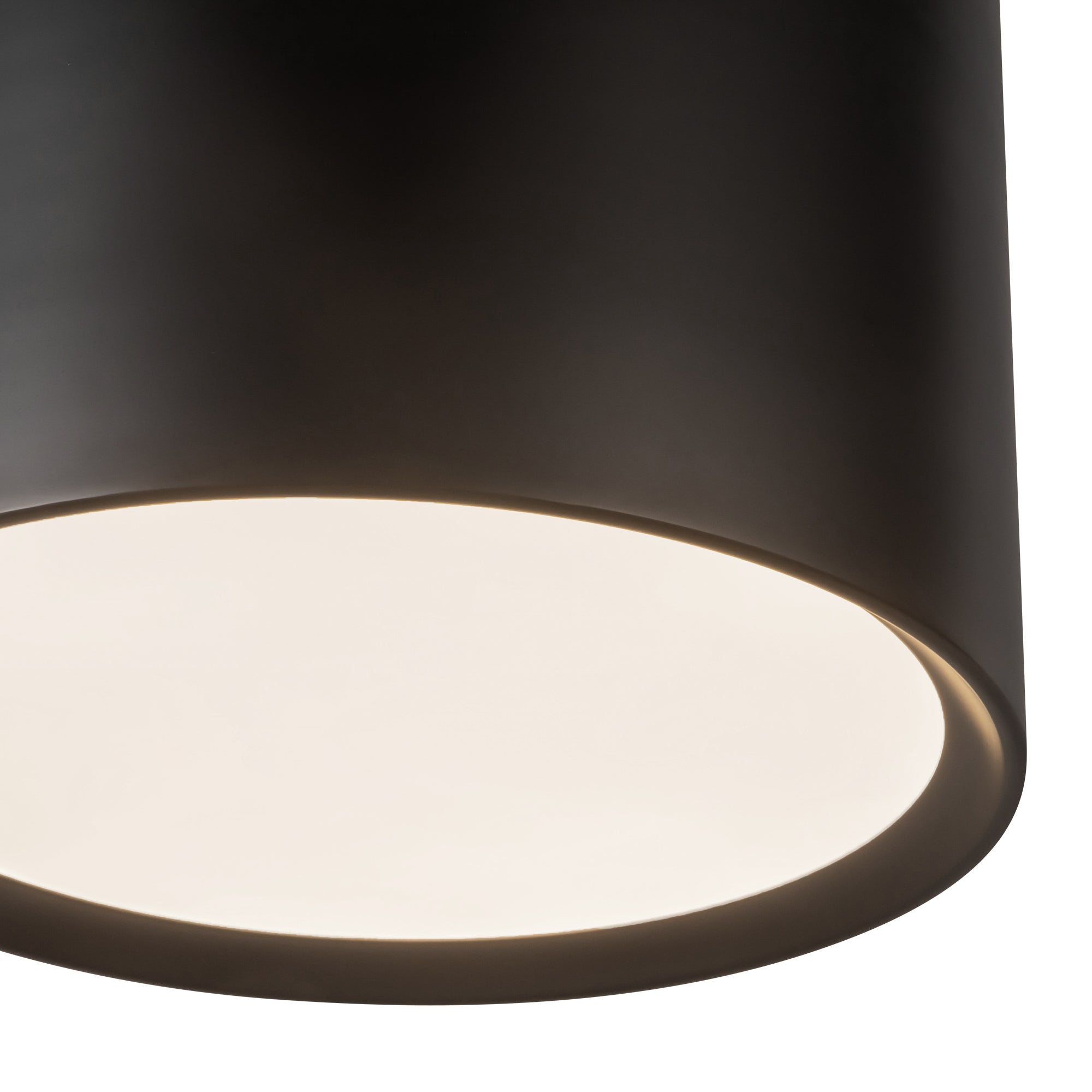 Uma 15-in Steel Semi-Flush Mount
