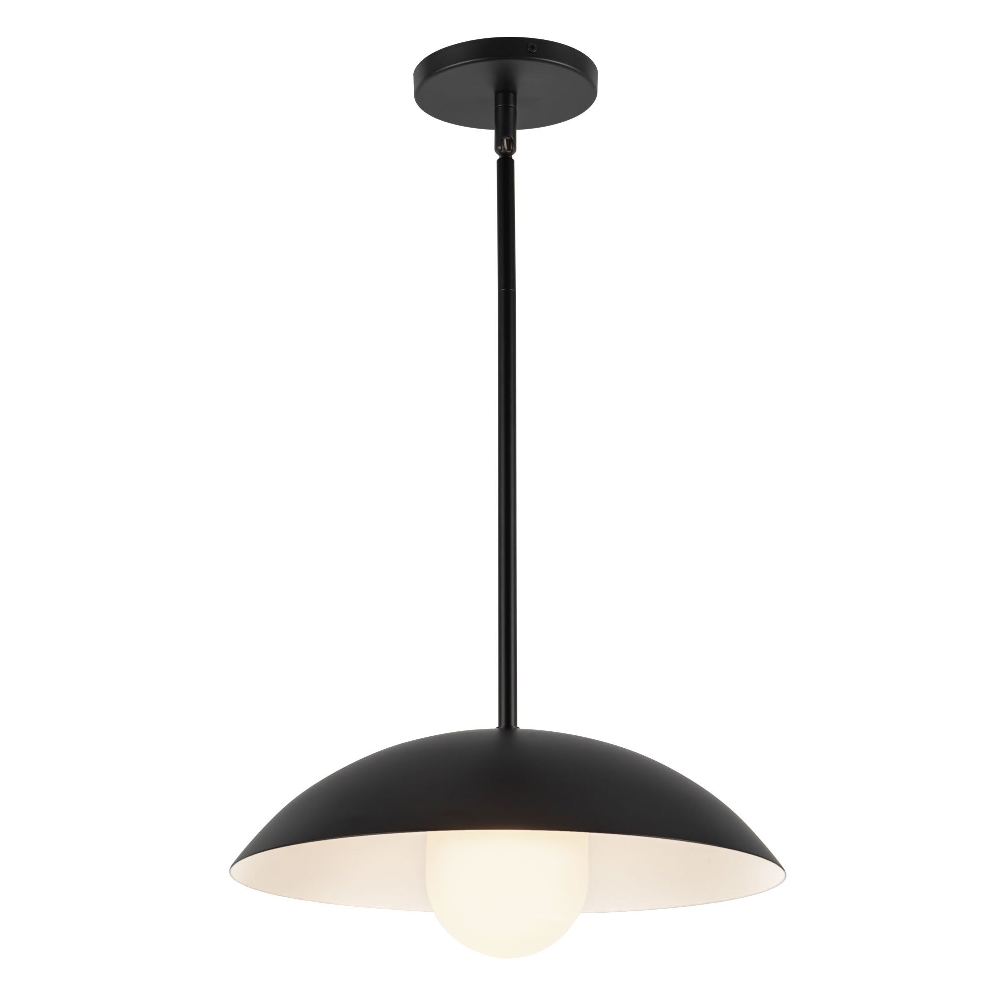 Umbra 14-in Pendant with Matte Opal Glass