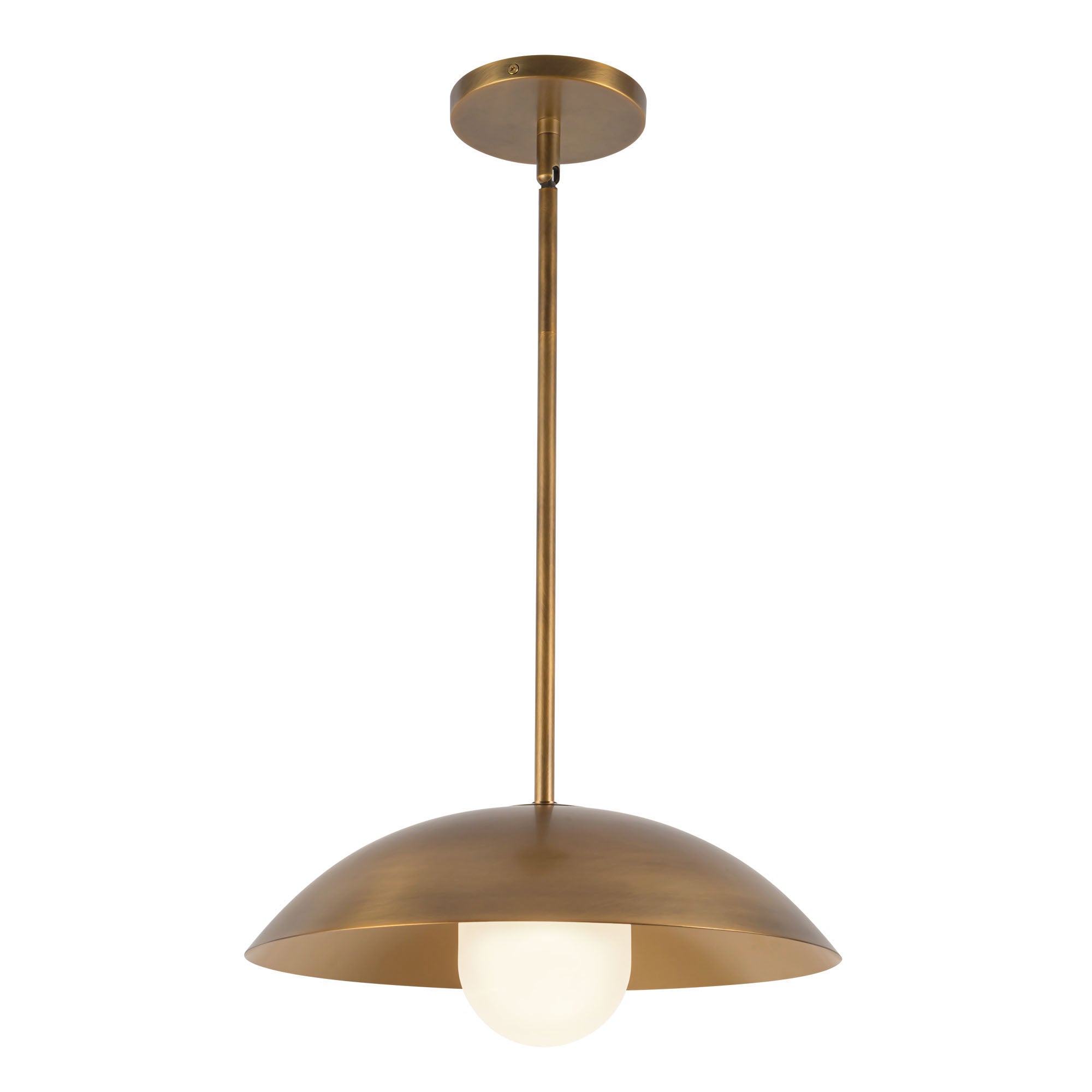 Umbra 14-in Pendant with Matte Opal Glass