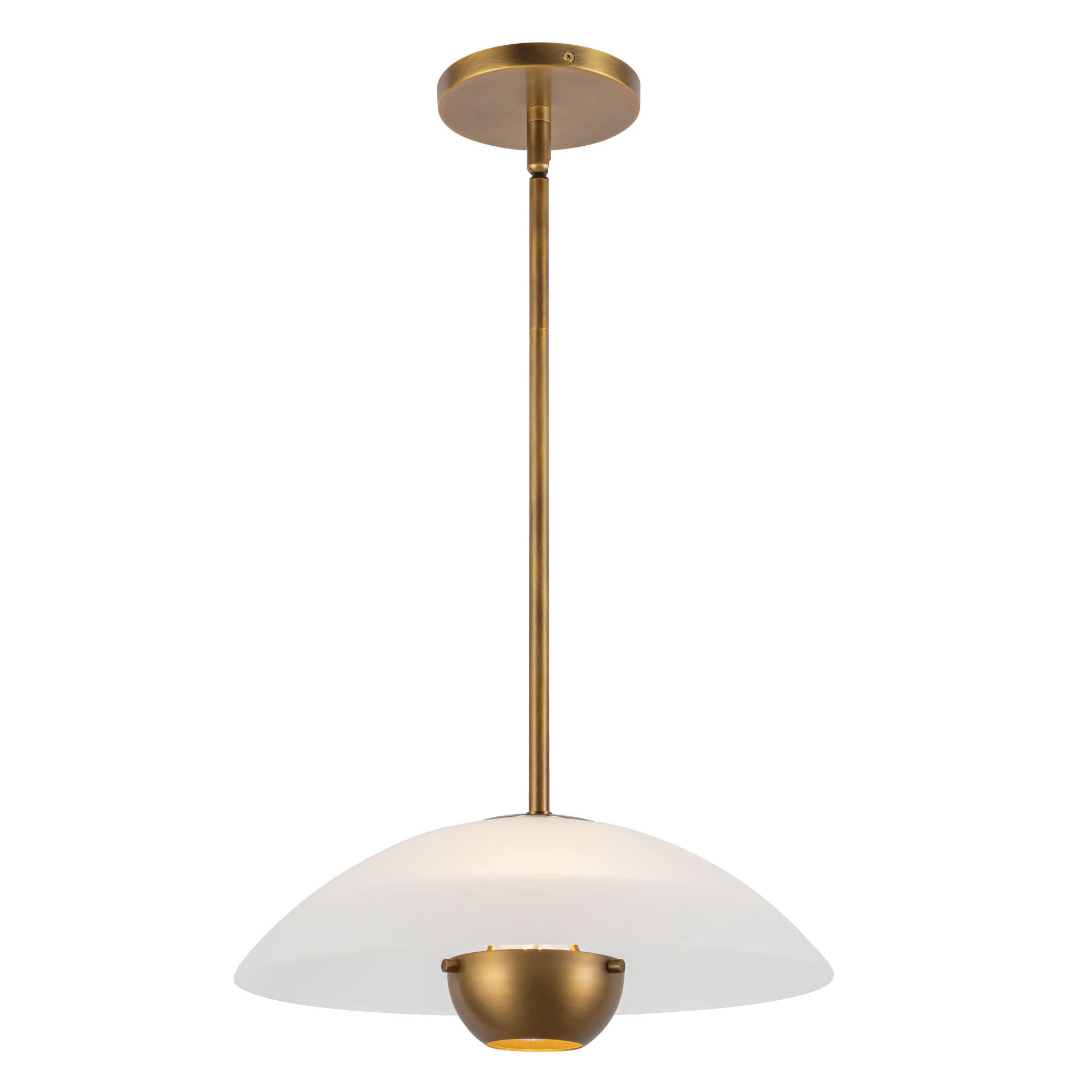 Umbra 14-in Pendant with Black Diffuser