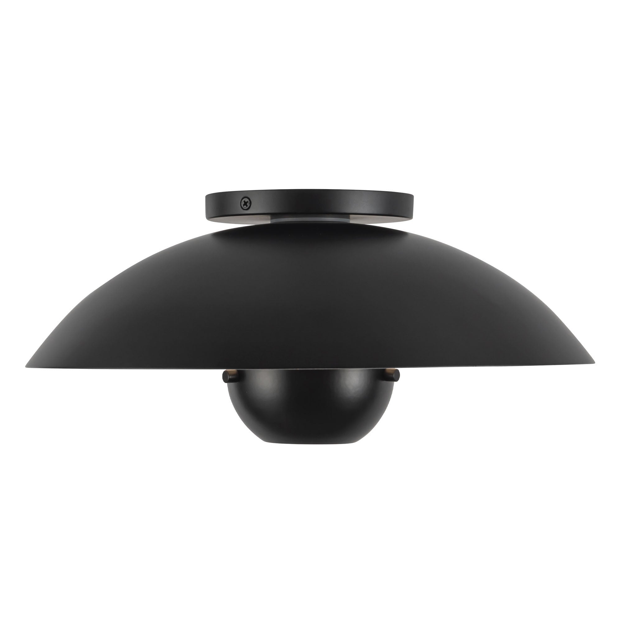 Umbra 14-in Steel Semi-Flush Mount