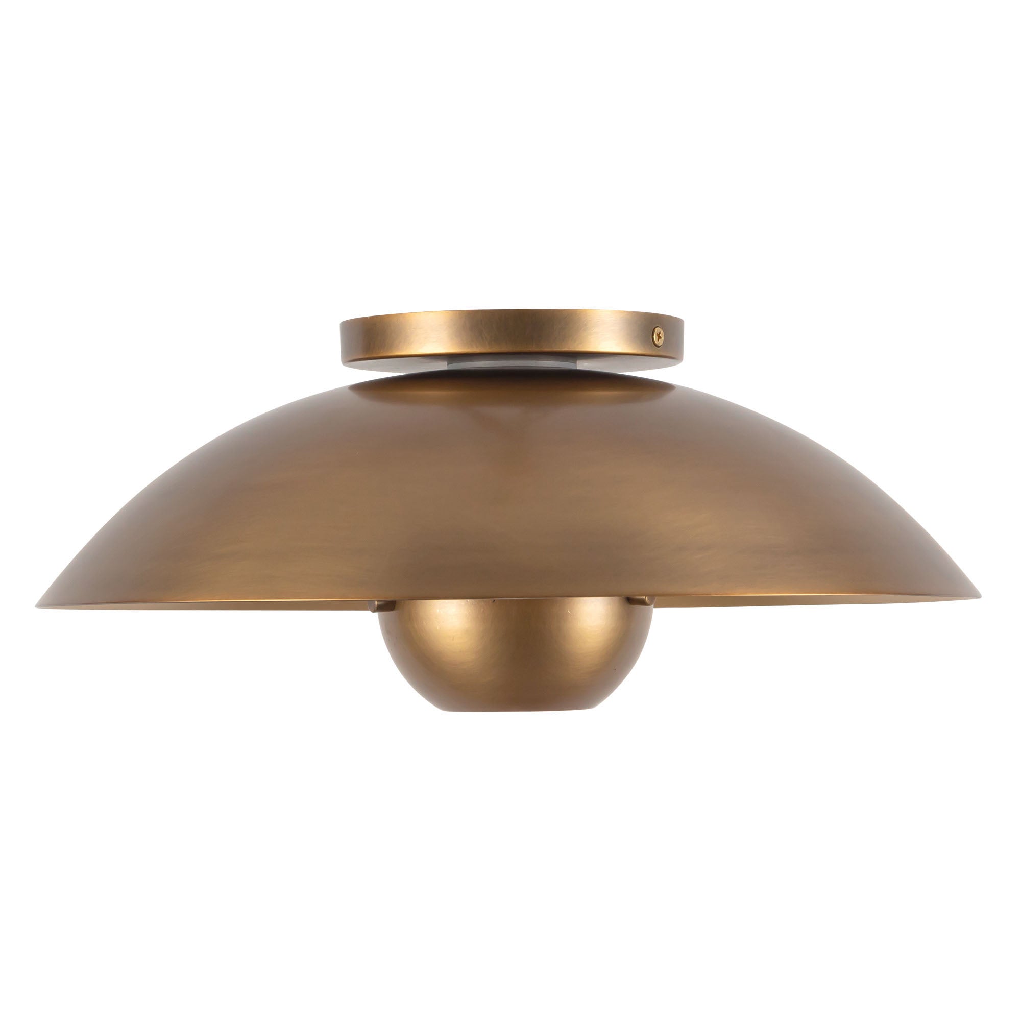 Umbra 14-in Steel Semi-Flush Mount