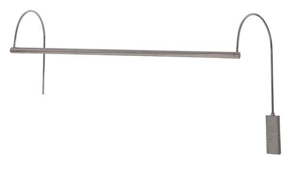 28-inch Ultra Slim-Line Polished Brass Plug-In Picture Light