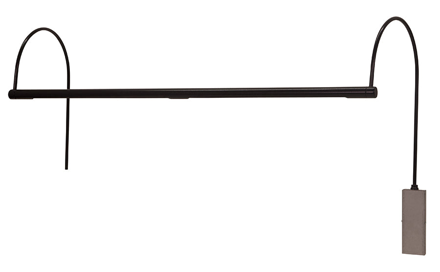 28-inch Ultra Slim-Line Black Plug-In Picture Light