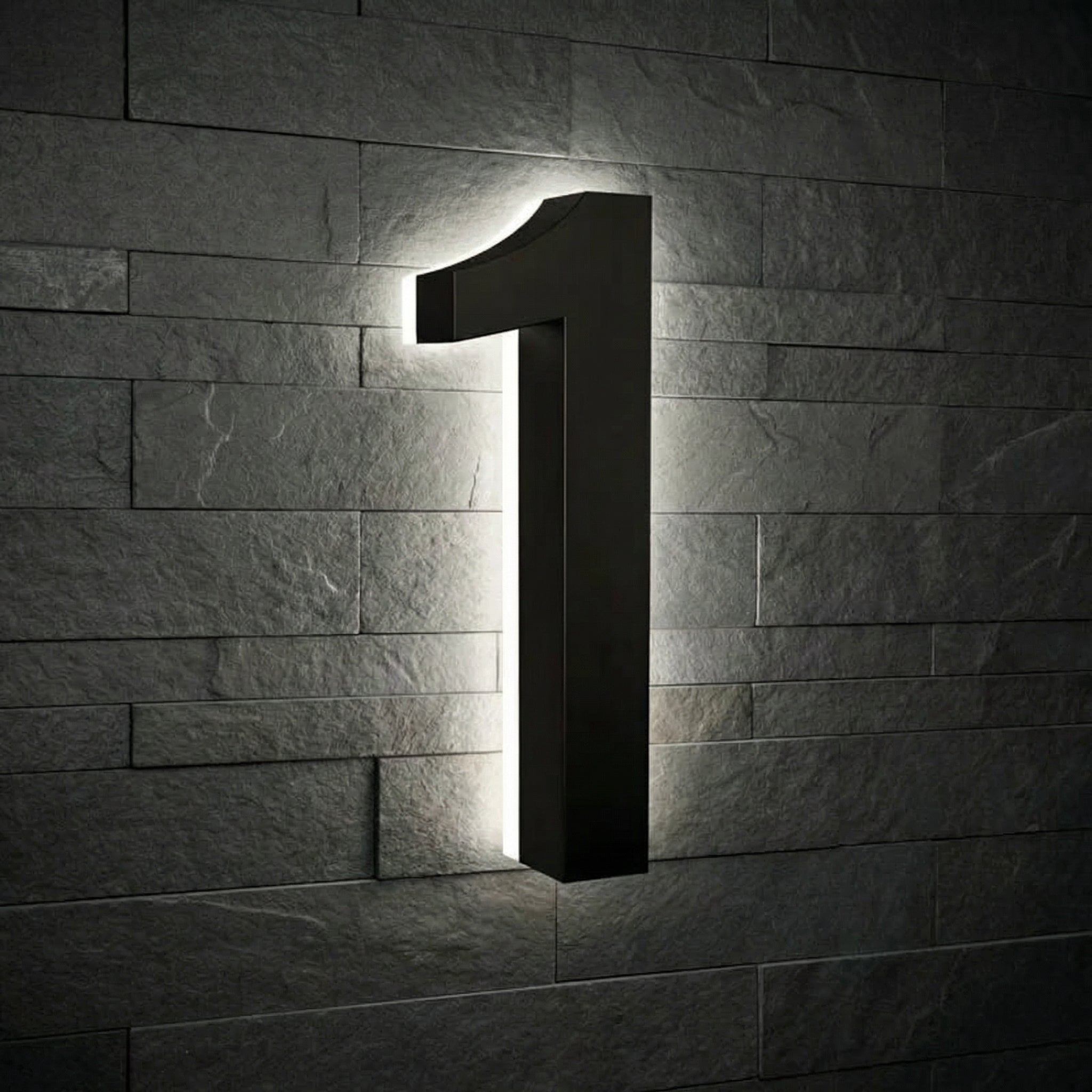 Lighted House Numbers - 5000K Illuminated