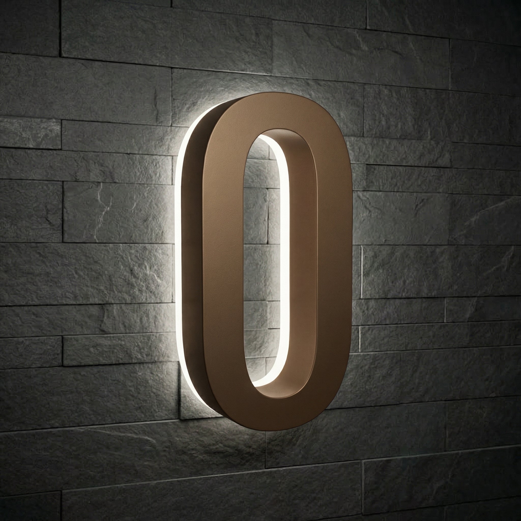 Lighted House Numbers - 5000K Illuminated