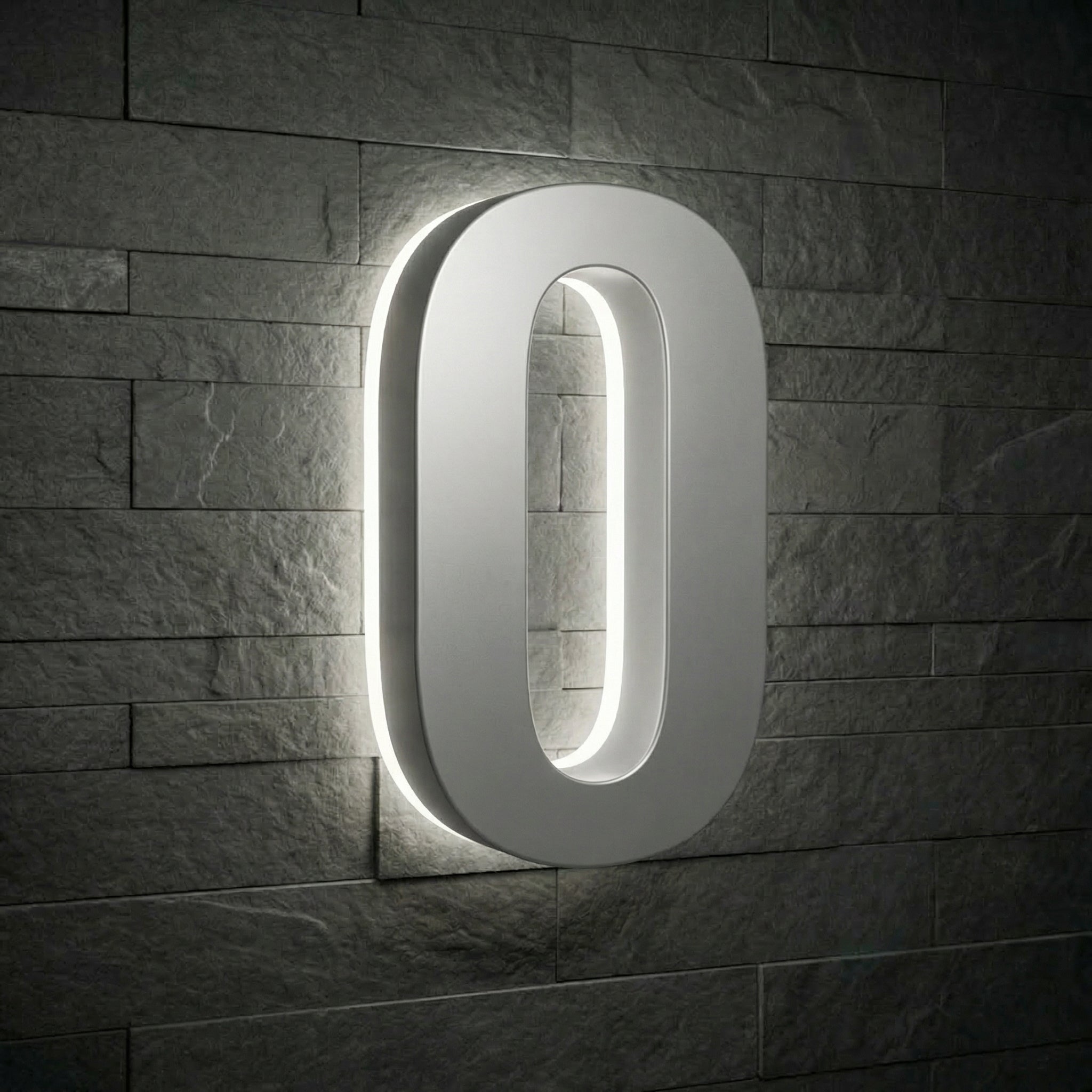 Lighted House Numbers - 5000K Illuminated