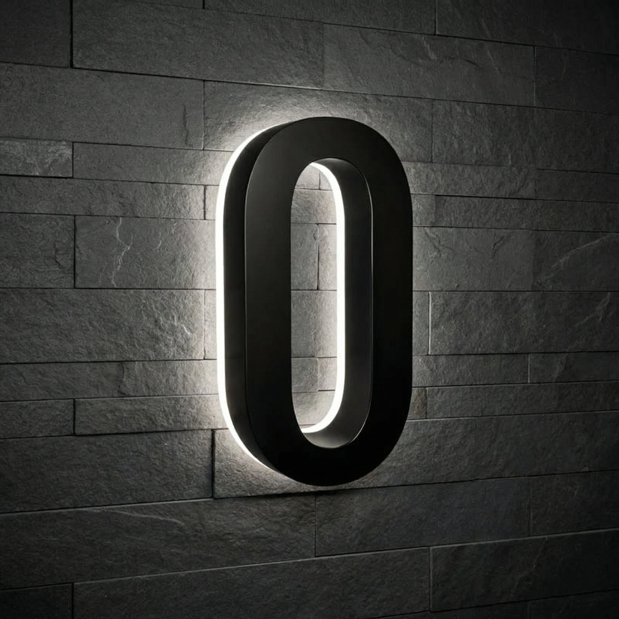 Lighted House Numbers - 5000K Illuminated