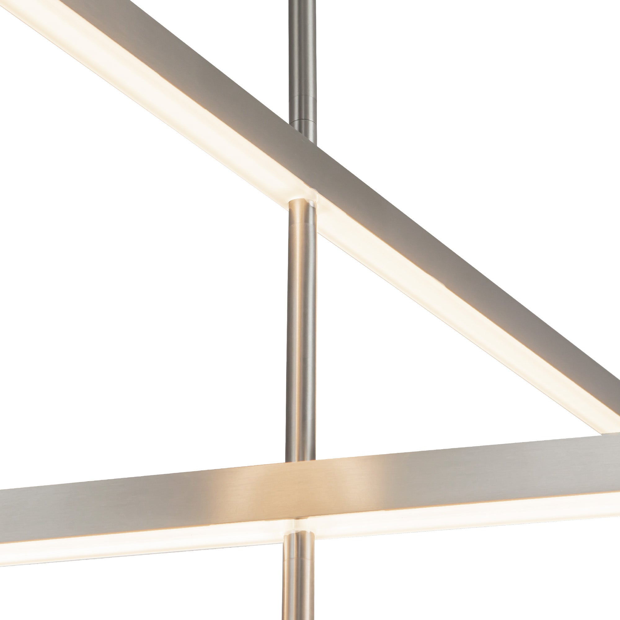 Vega 56-in Aluminum Chandelier