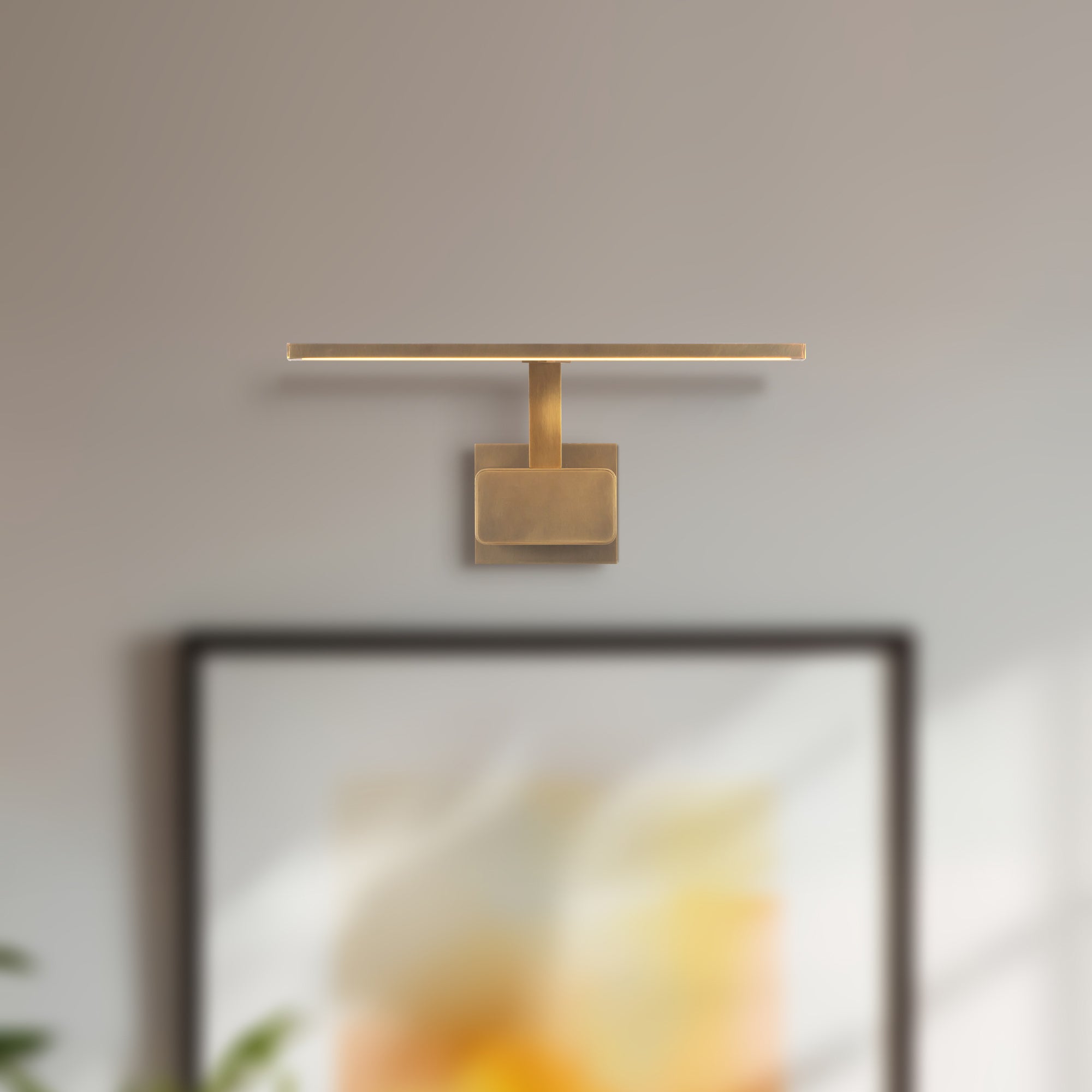 Vega Minor Picture 17-in Aluminum Acrylic Picture Light