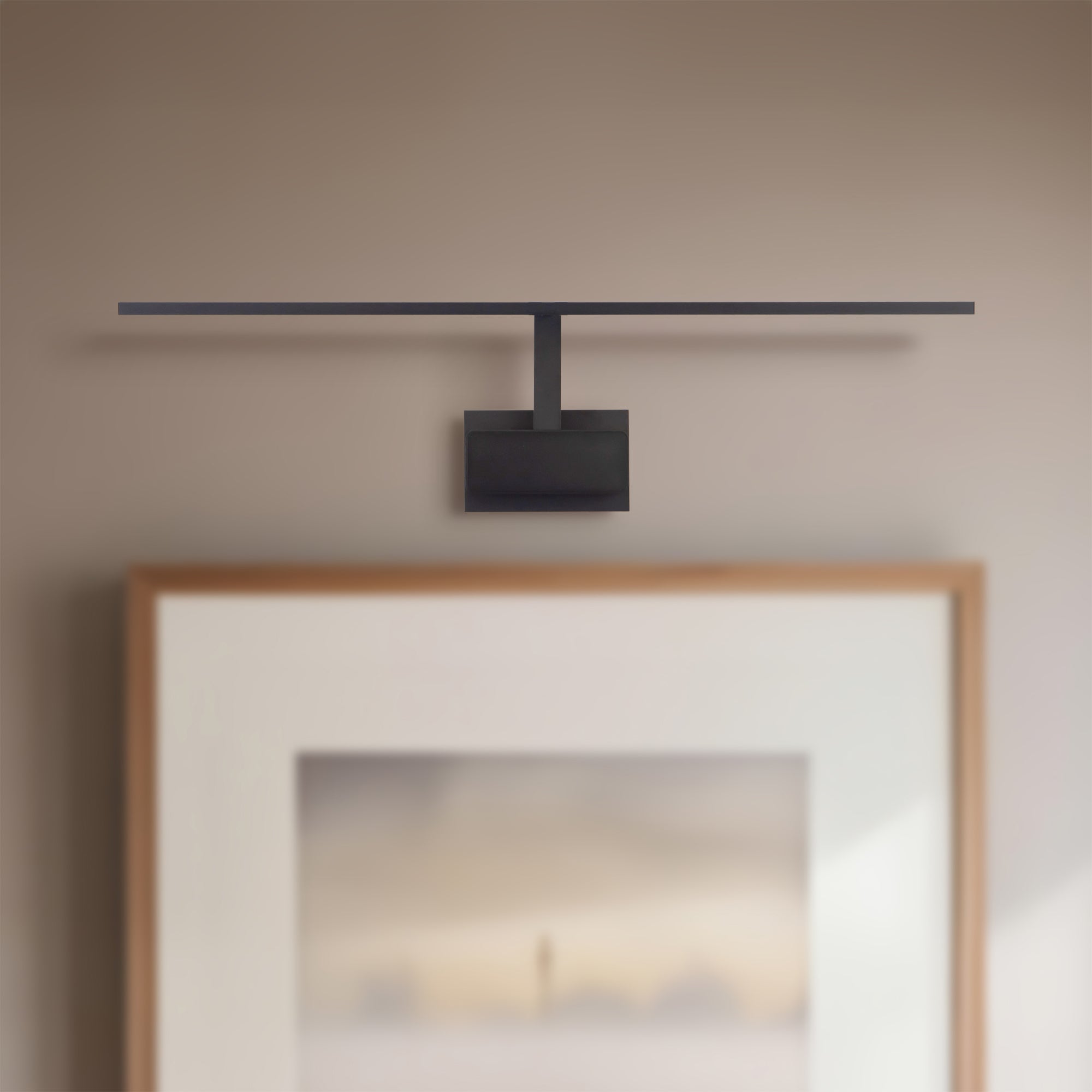 Vega Minor Picture 34-in Aluminum Acrylic Picture Light