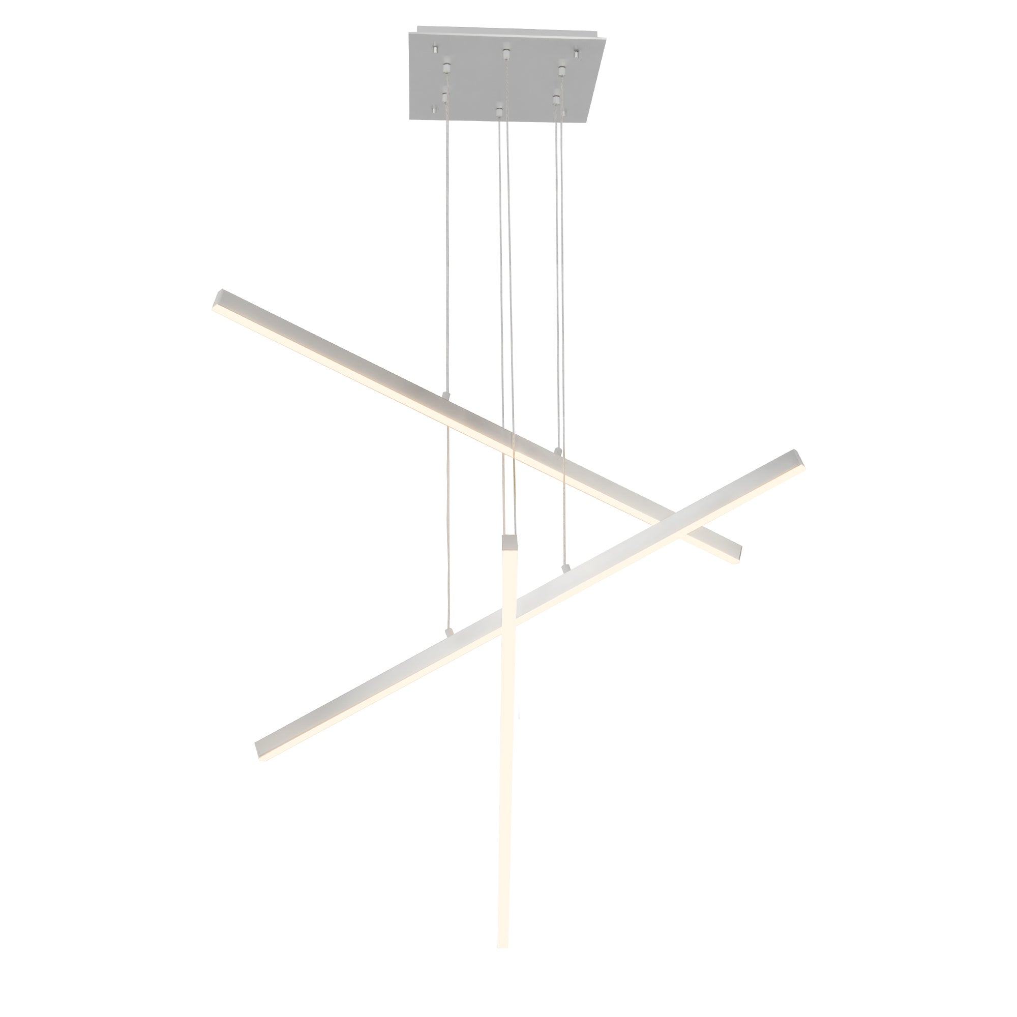 Vega 3 Head Aluminum Multi Pendant