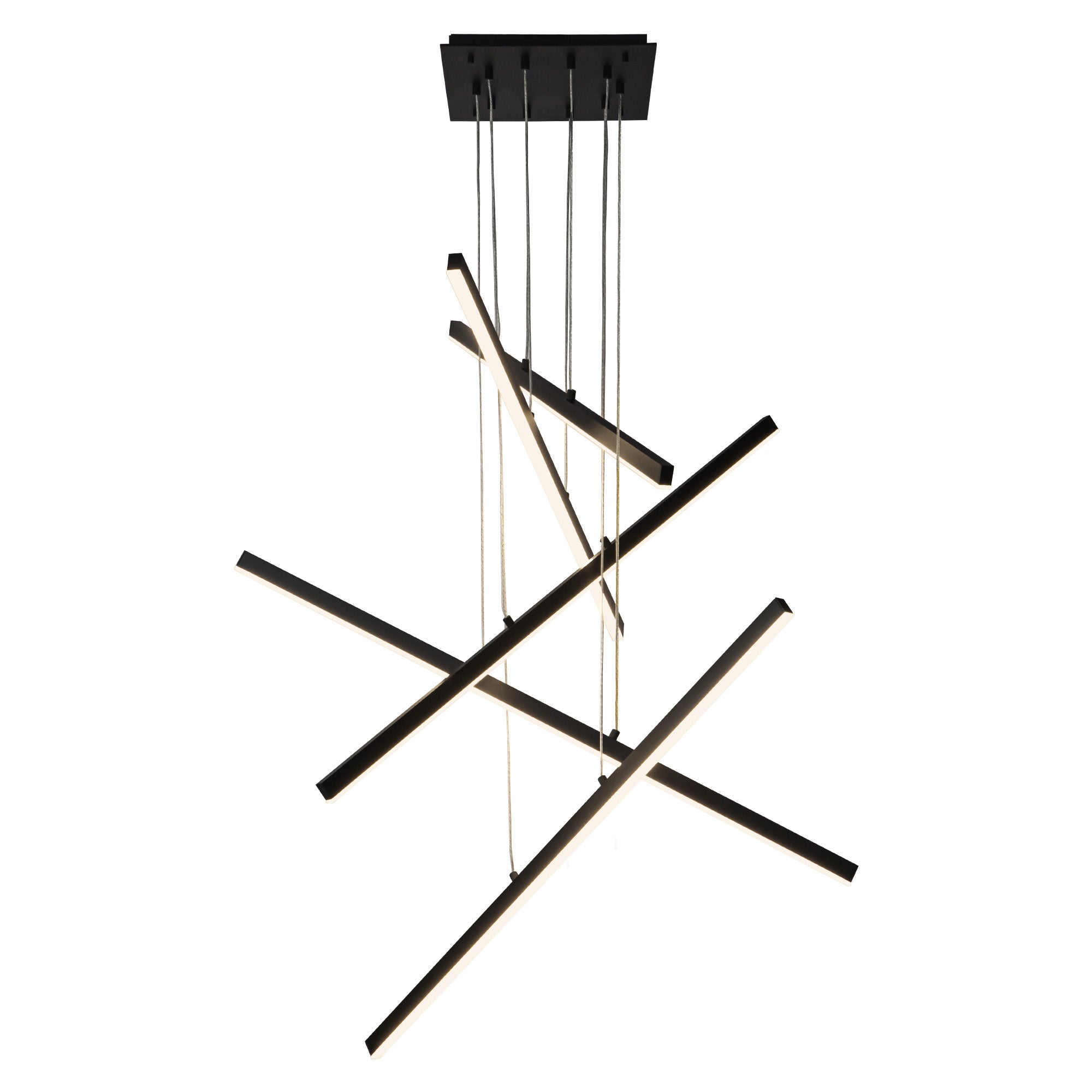 Vega 5 Head Aluminum Multi Pendant