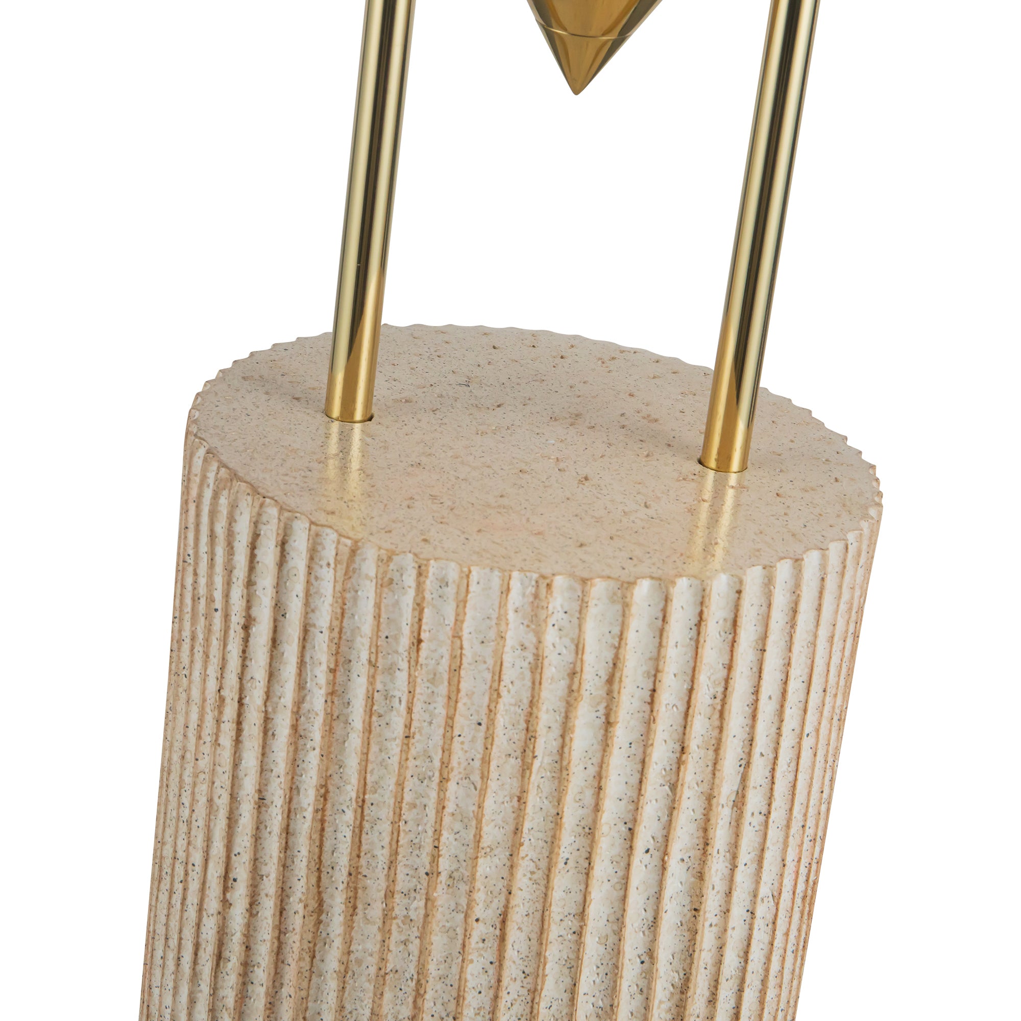 Versus 67-in Brass Floor Lamp