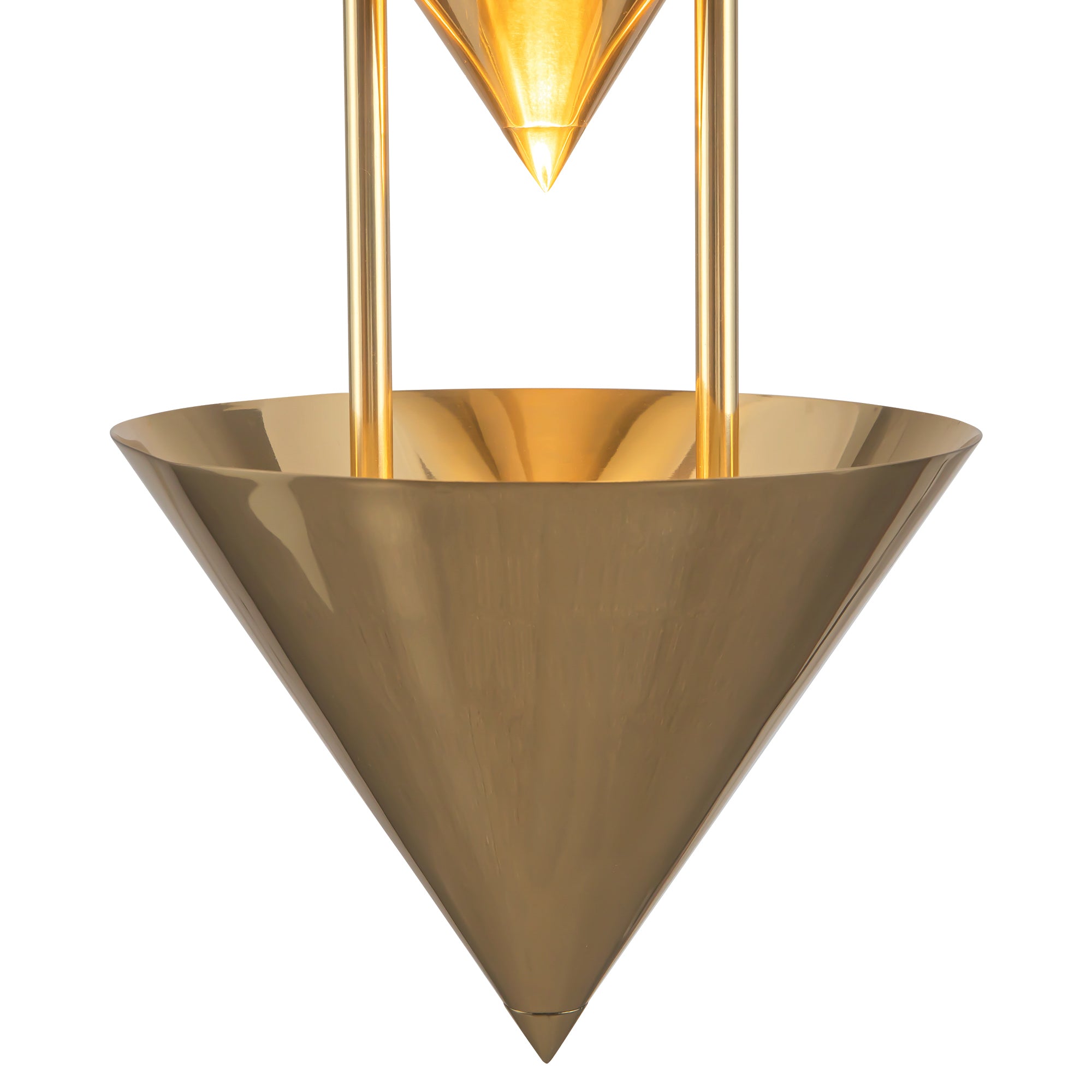 Versus 28-in Brass Pendant