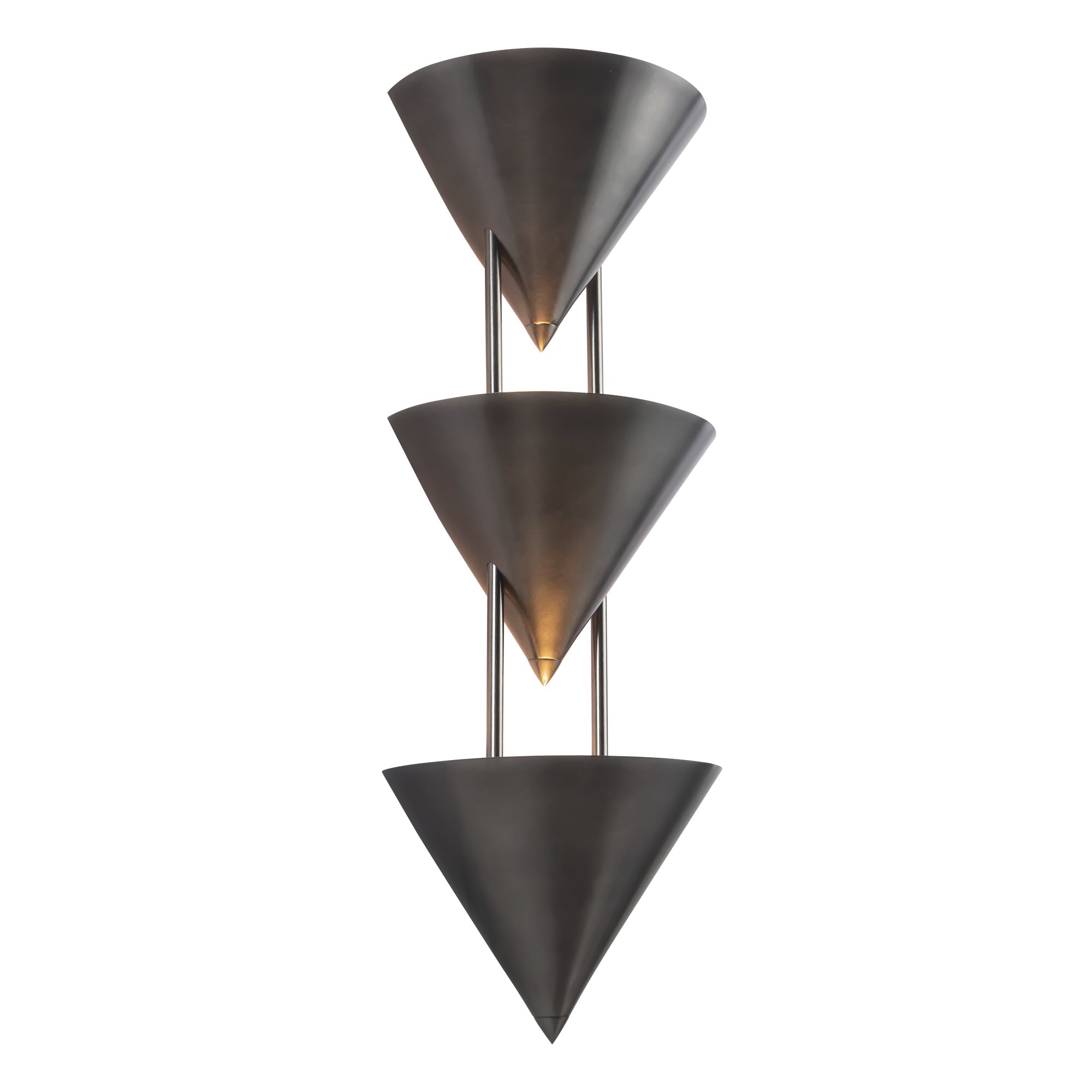 Versus 28-in Brass Wall Sconce