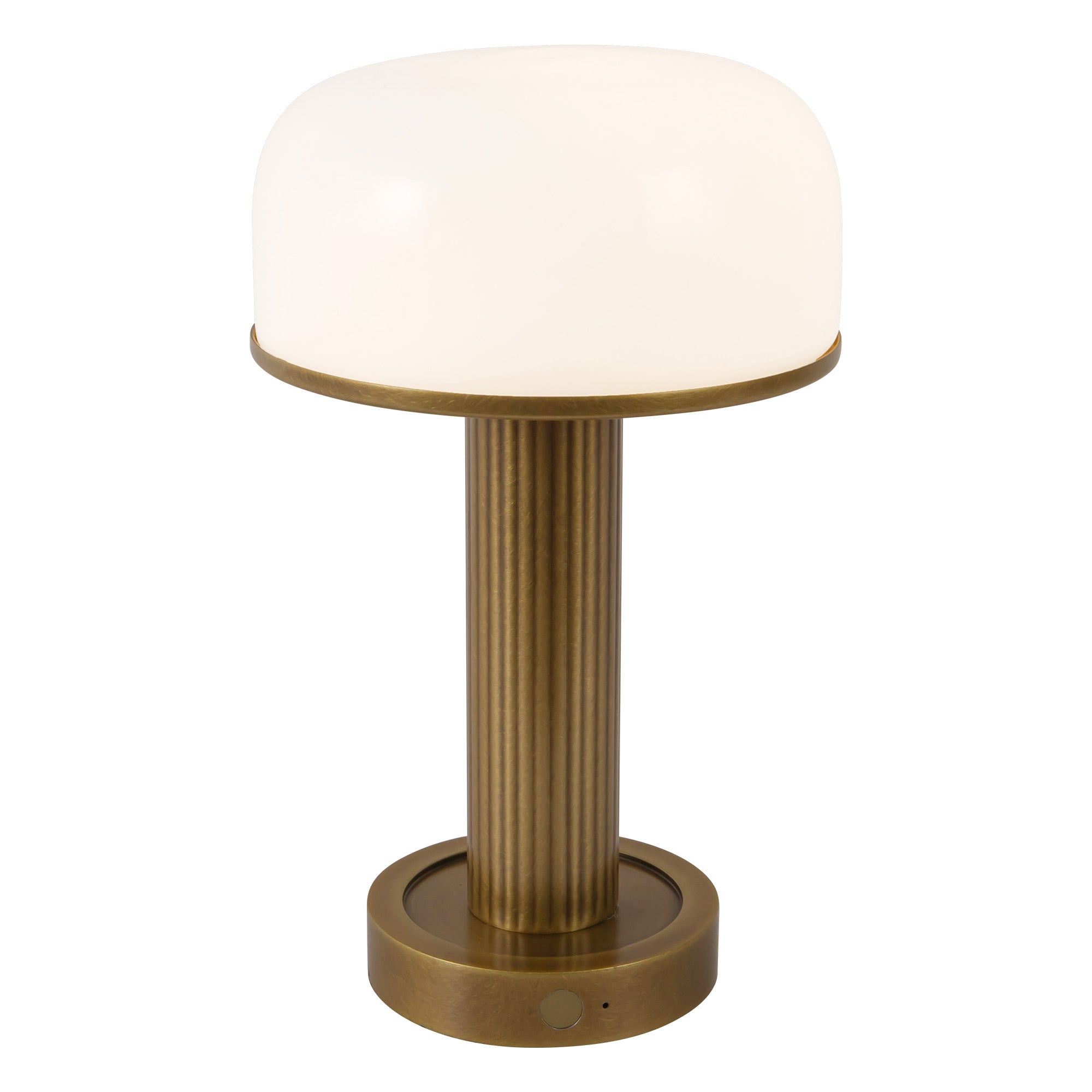 Vienna 9-in Steel Dimmable LED Table Lamp