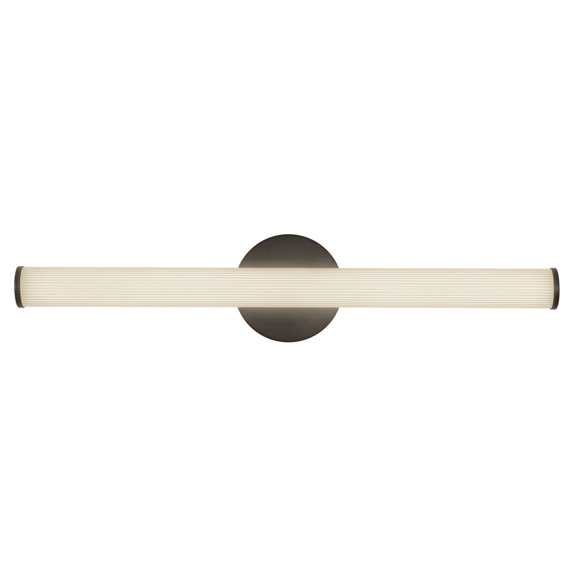 Vire 24-in Aluminum Steel Acrylic Wall Sconce