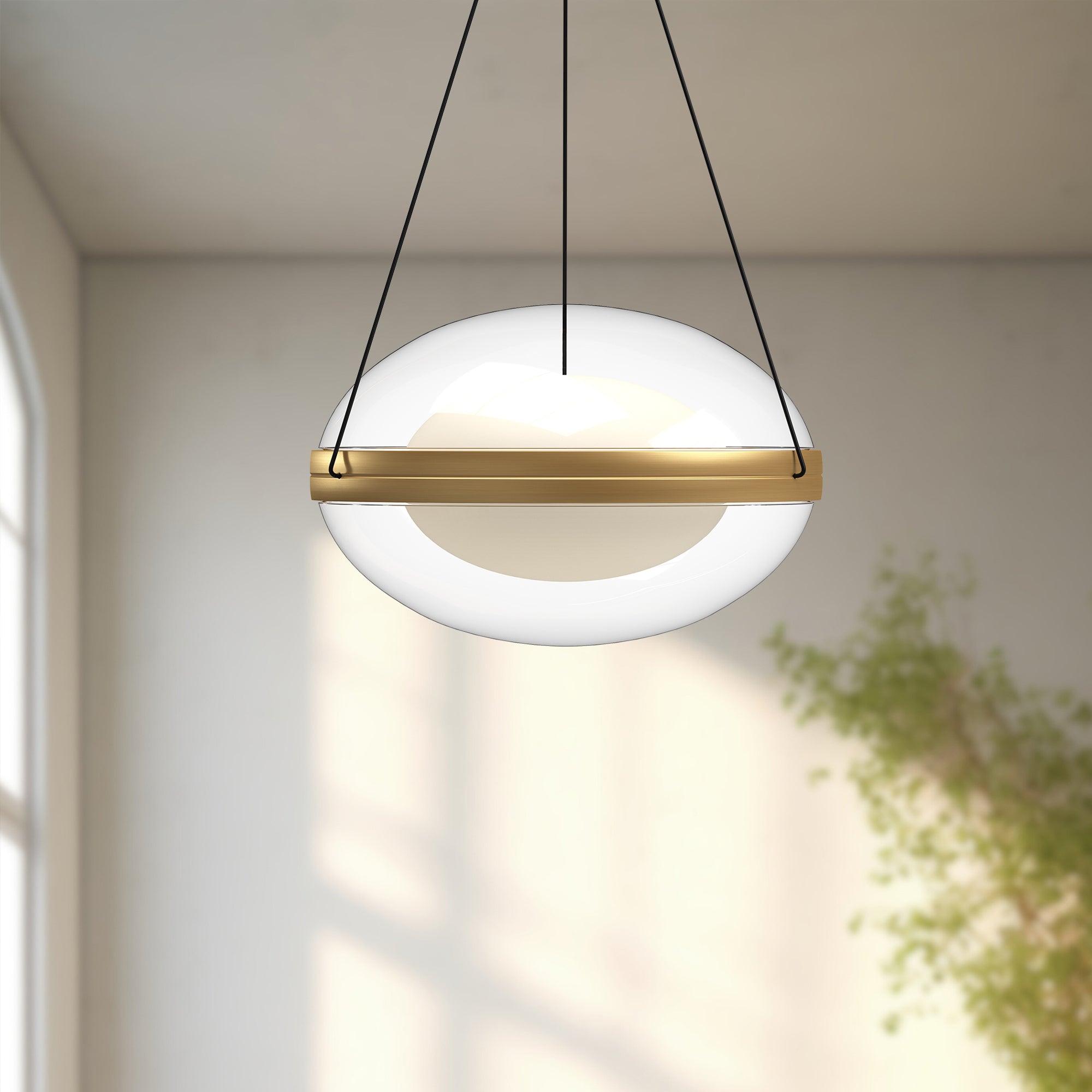 Virgo 12-in Aluminum Pendant