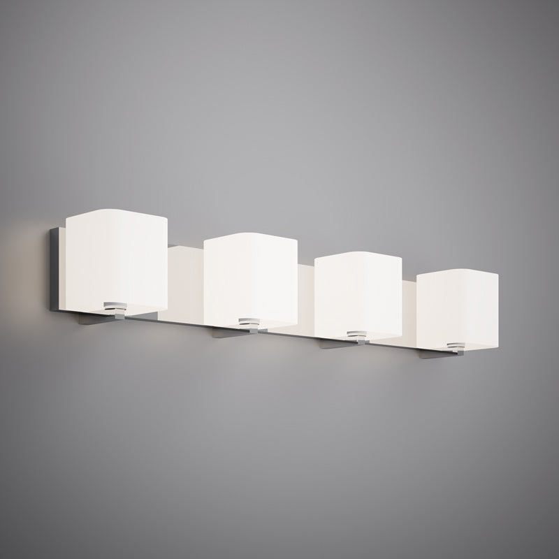 4 Lights Axis 4-light Vanity light Polished Chrome Dimmable 240W