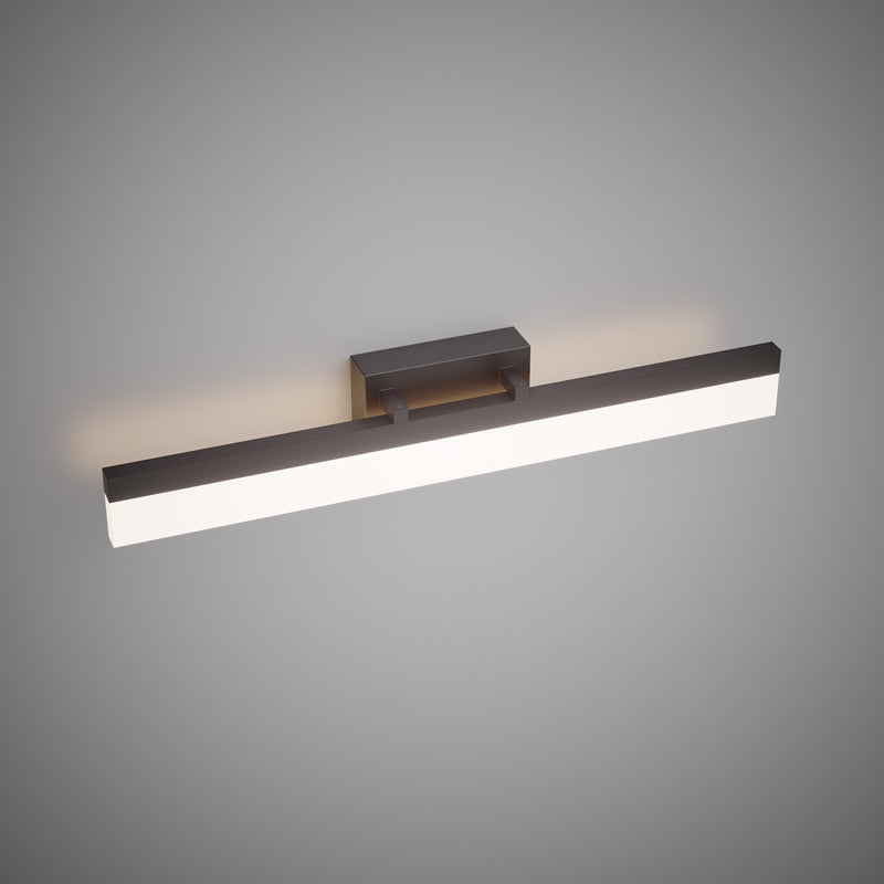 Led 24-in vanity light Matte Black Dimmable 25W