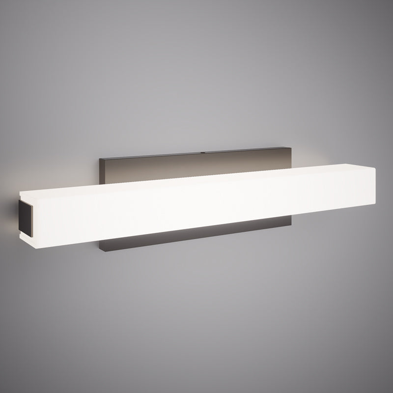 Flat 18-in Matte Black Dimmable 20W