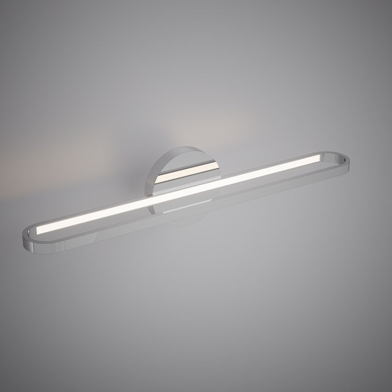 Daisy 24-in Vanity Light Polished Chrome Dimmable 22W