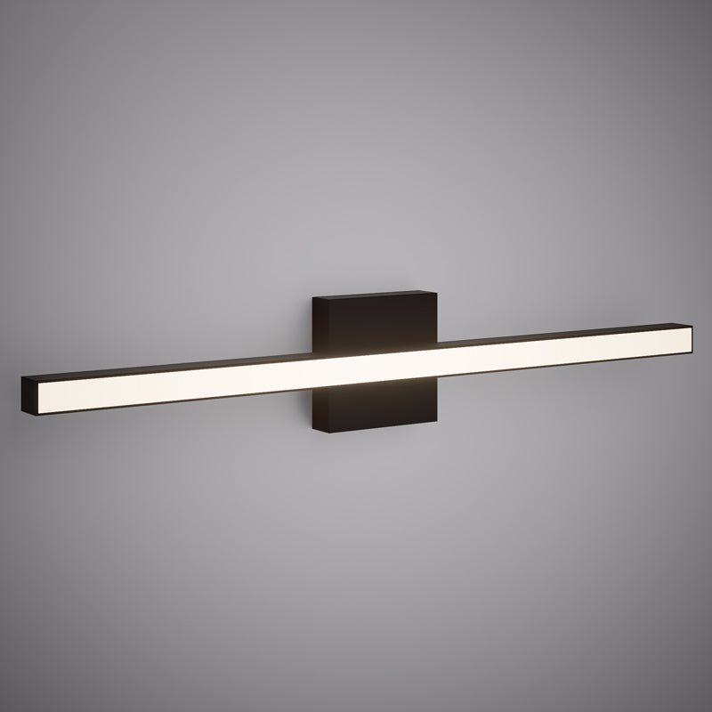 Matte Black 24" LED Linear Vanity Light 3CCT Dimmable