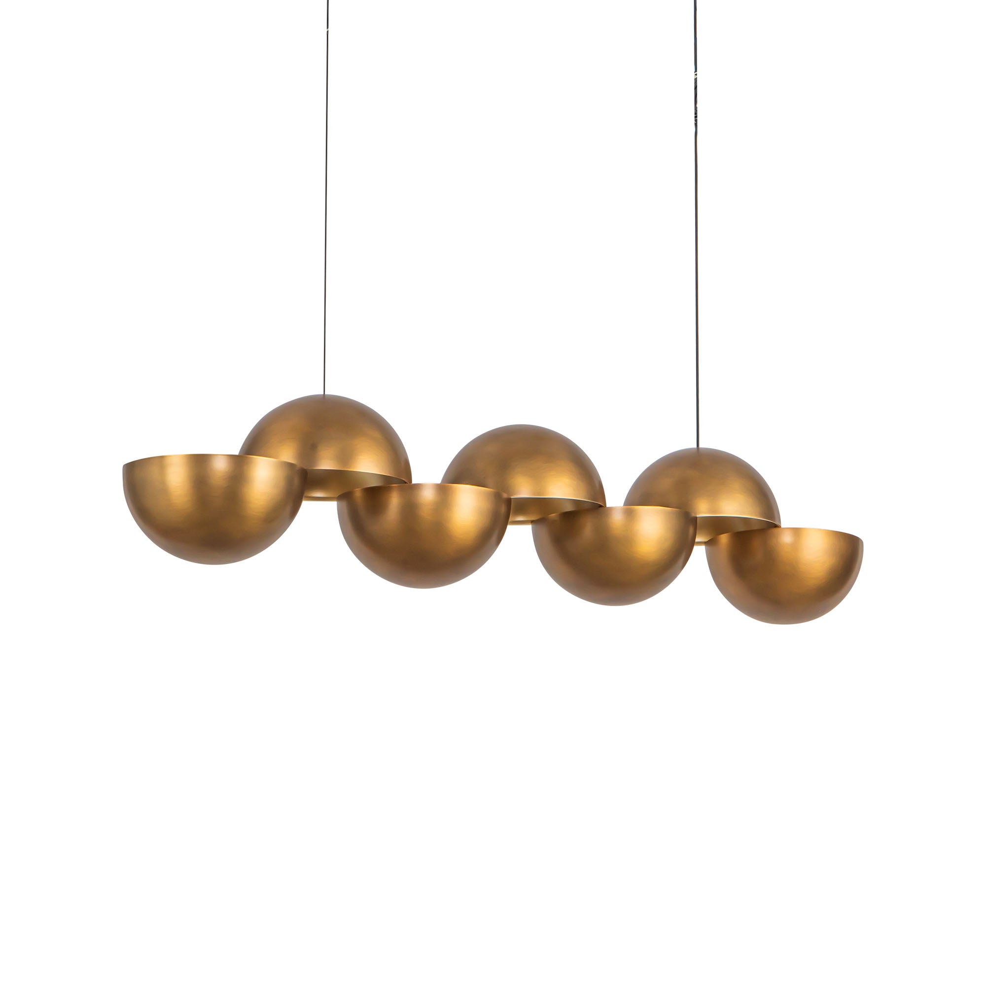 Void 41-in Steel Linear Pendant