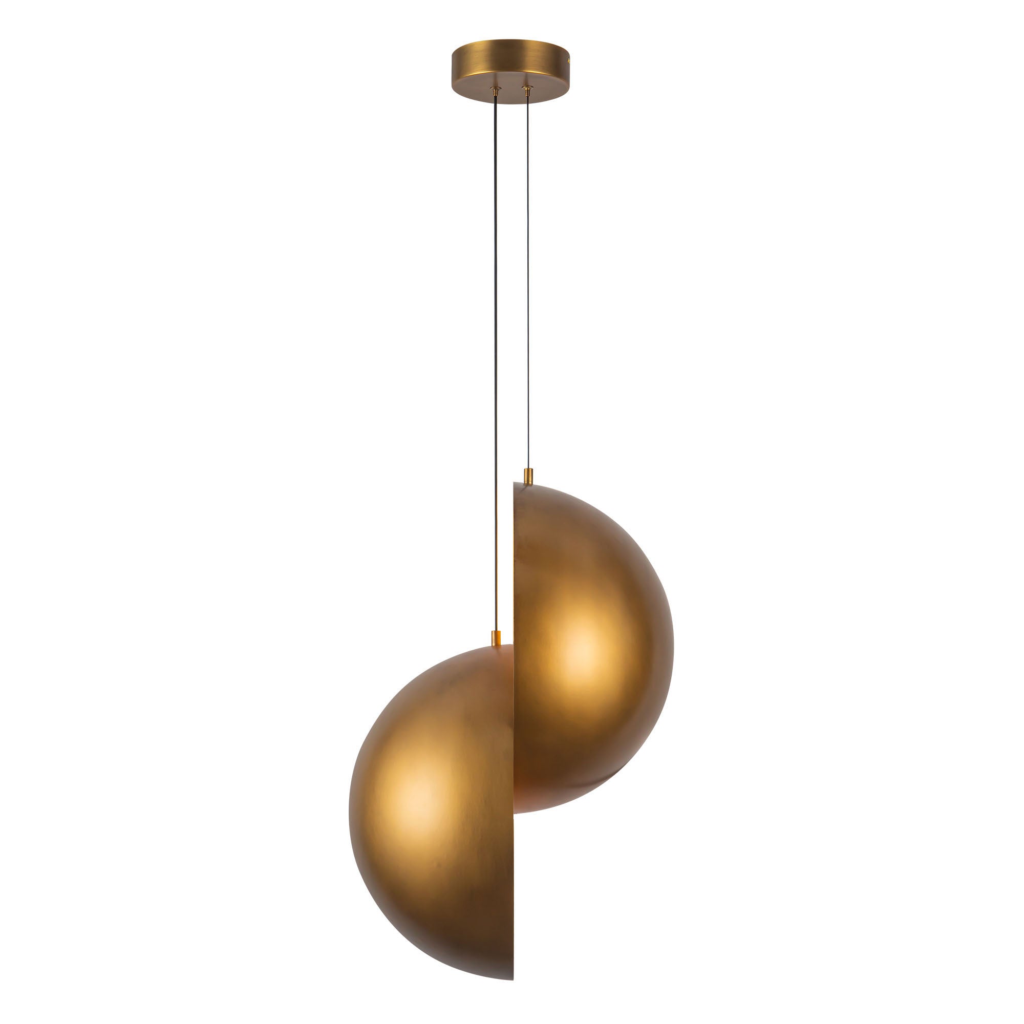 Void 24-in Steel Pendant