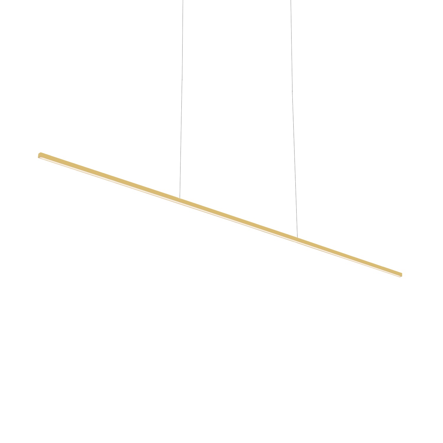 Vega Minor 60-in Aluminum Linear Pendant
