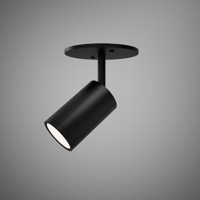 Matte Black Exterior Led Track Light Dimmable