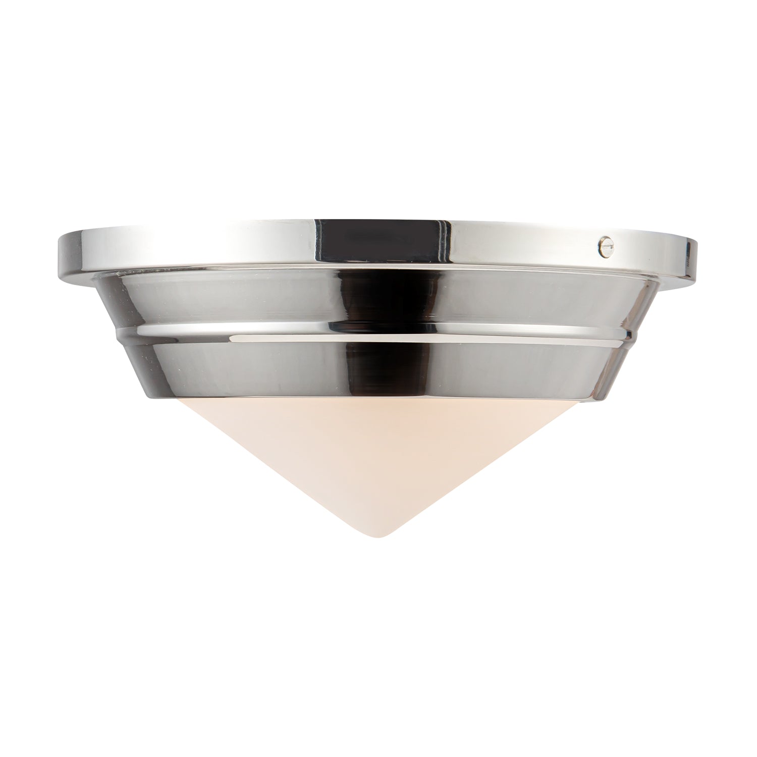 Willard 10-in Steel Flush Mount