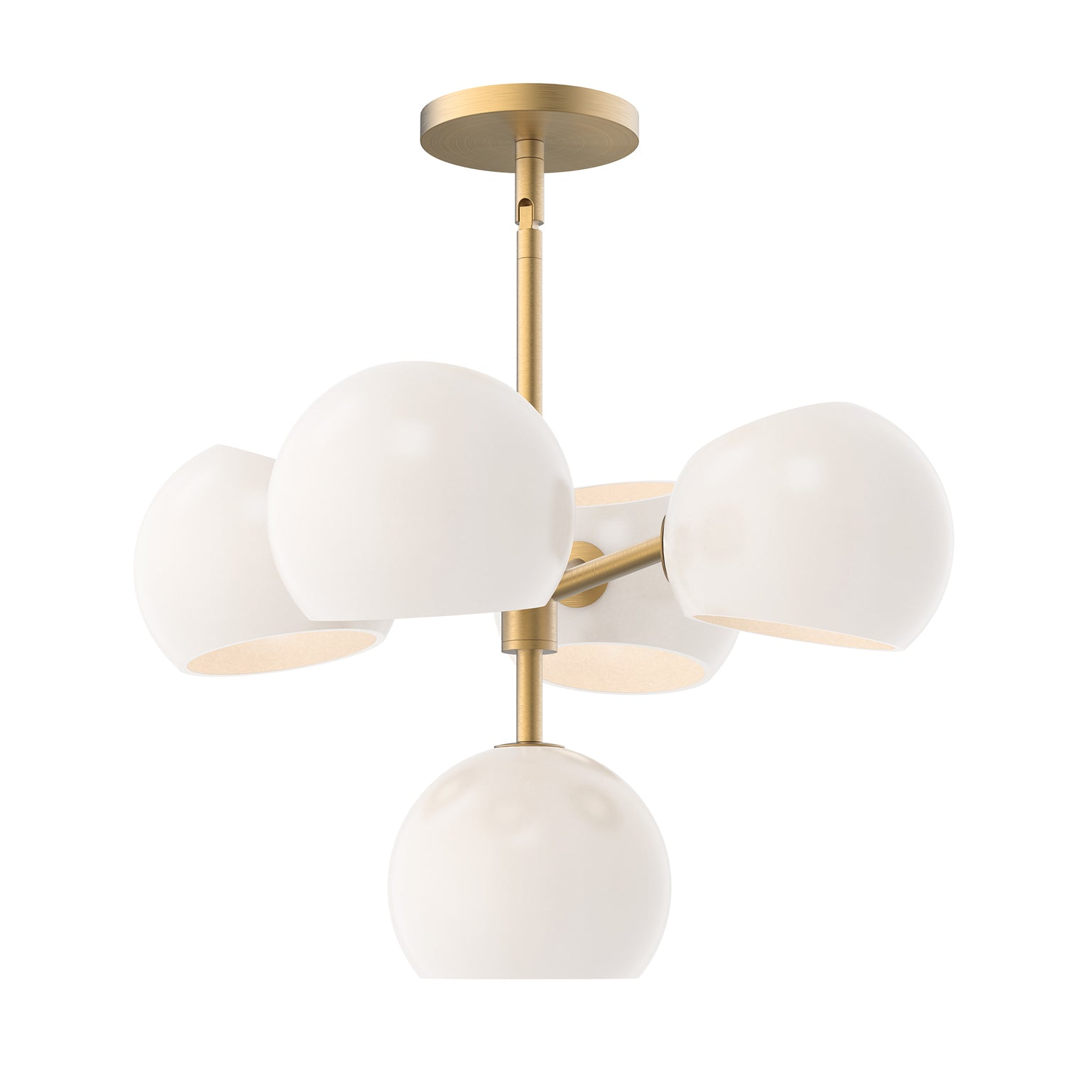 Willow 18-in Steel Chandelier
