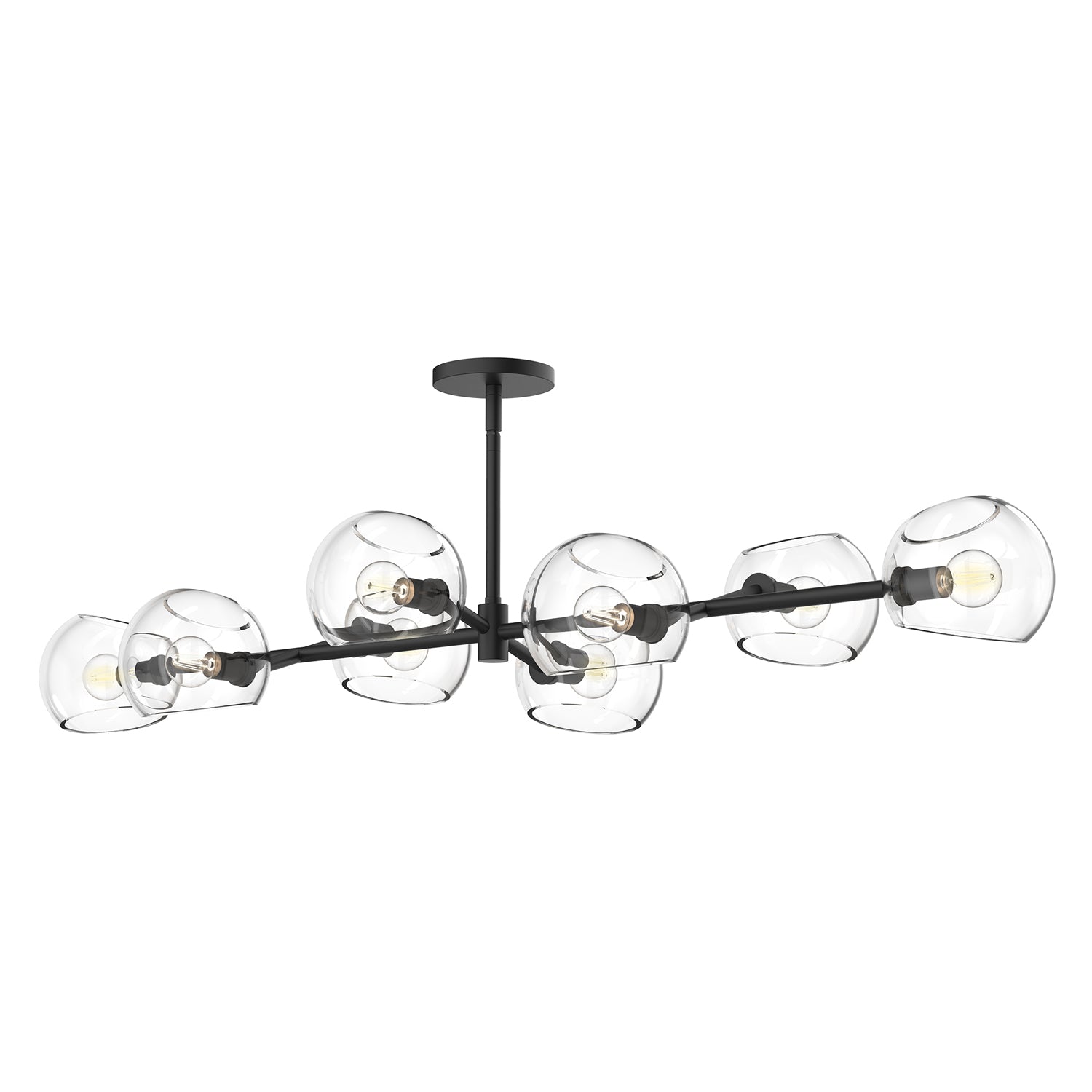 Willow 48-in 8 Lights Linear Pendant