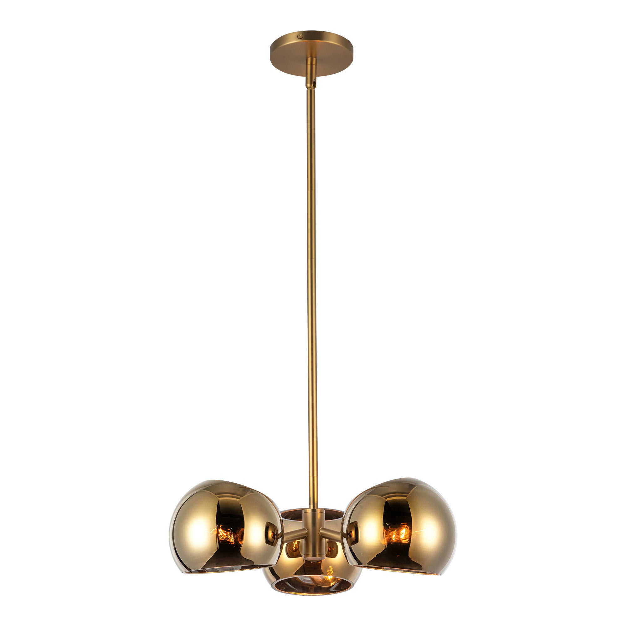 Willow 16-in 3 Lights Socket Pendant