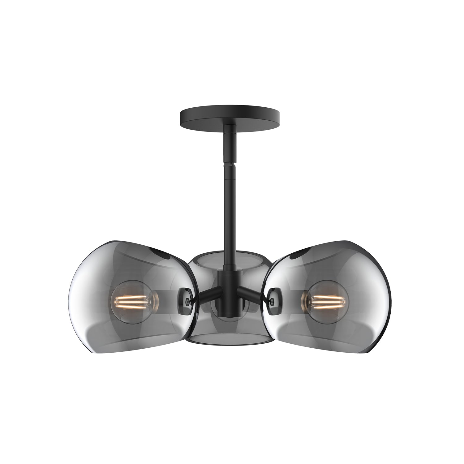 Willow 16-in 3 Lights Socket Pendant