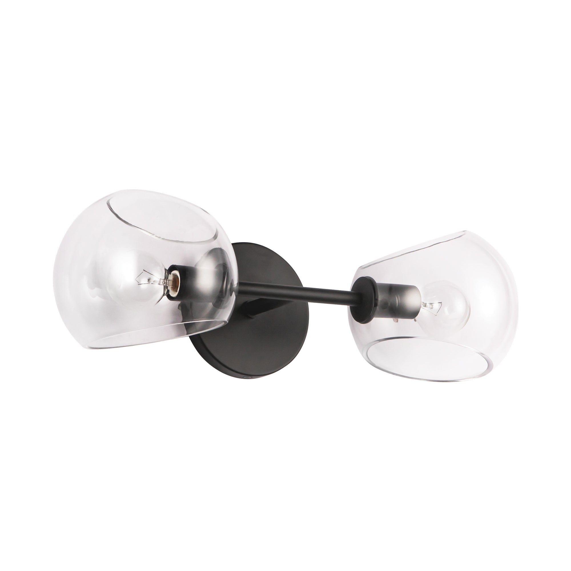 Willow 17-in 2 Lights Steel Vanity Light
