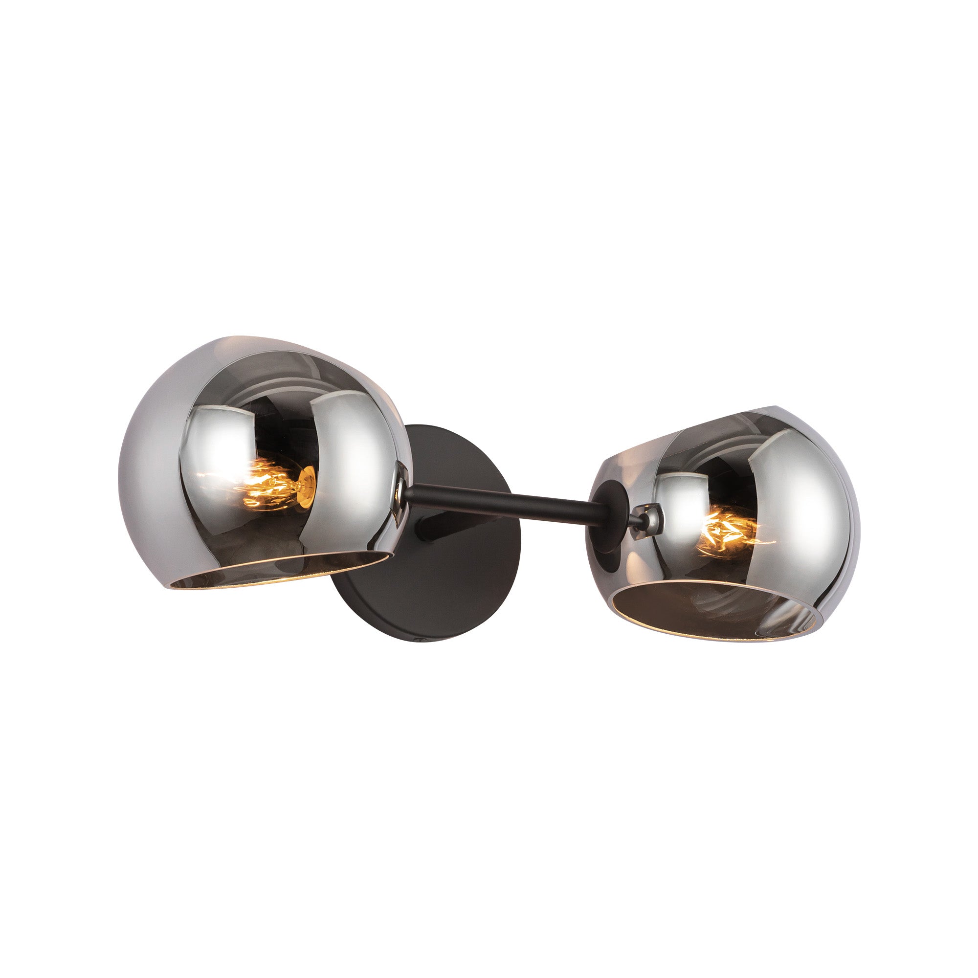 Willow 17-in 2 Lights Steel Vanity Light