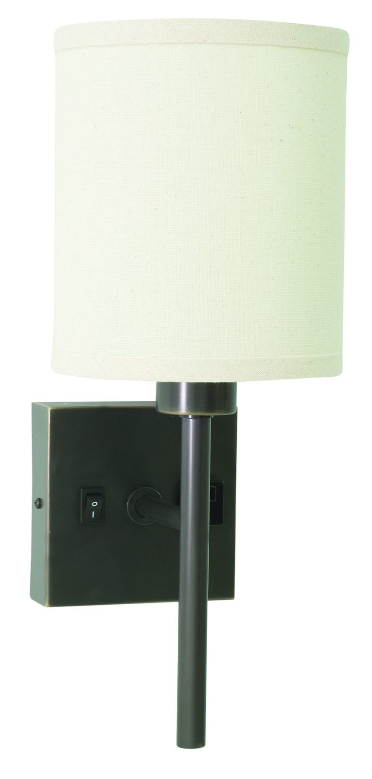 6-inch with Convenience Oil Rubbed Bronze Wall Sconce