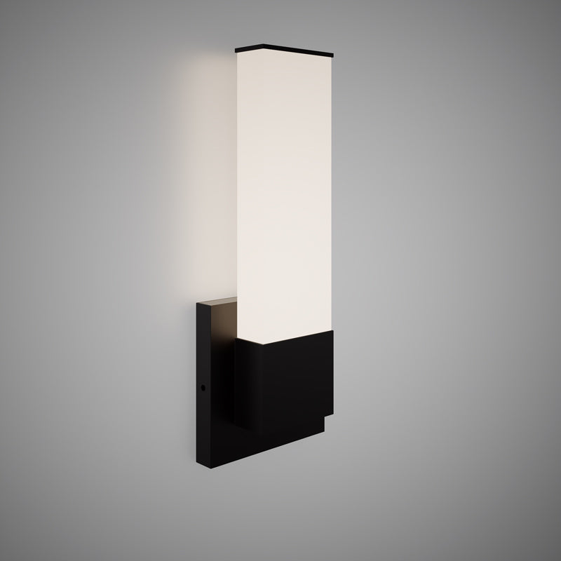 Maya Wall light Black Dimmable 15W