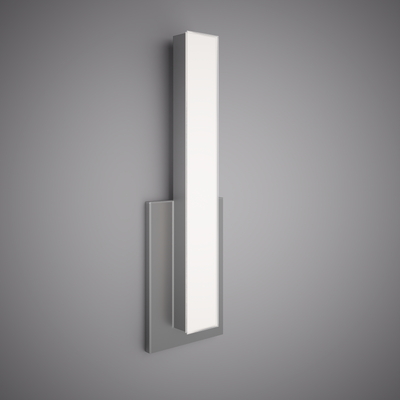 Cloud Wall light Brushed Nickel Dimmable 15W