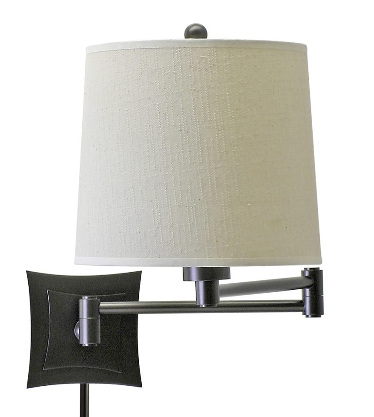 9-inch Arm Oil Rubbed Bronze LED Direct Wire Wall Swing Lamp