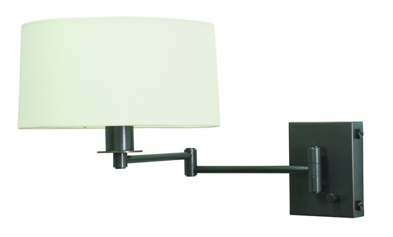 12-inch Arm Oil Rubbed Bronze LED Wall Swing Lamp