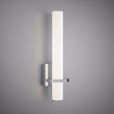 Led 18-in Wall Sconce Polished Chrome Dimmable 13W