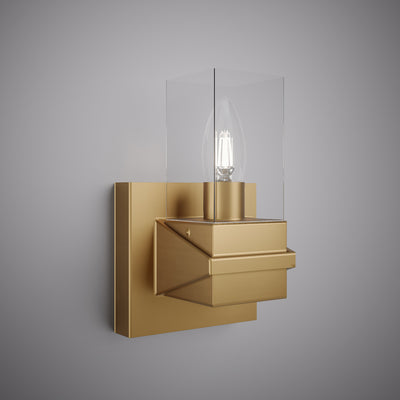 2 Lights Aries light wall Aged Brass Dimmable