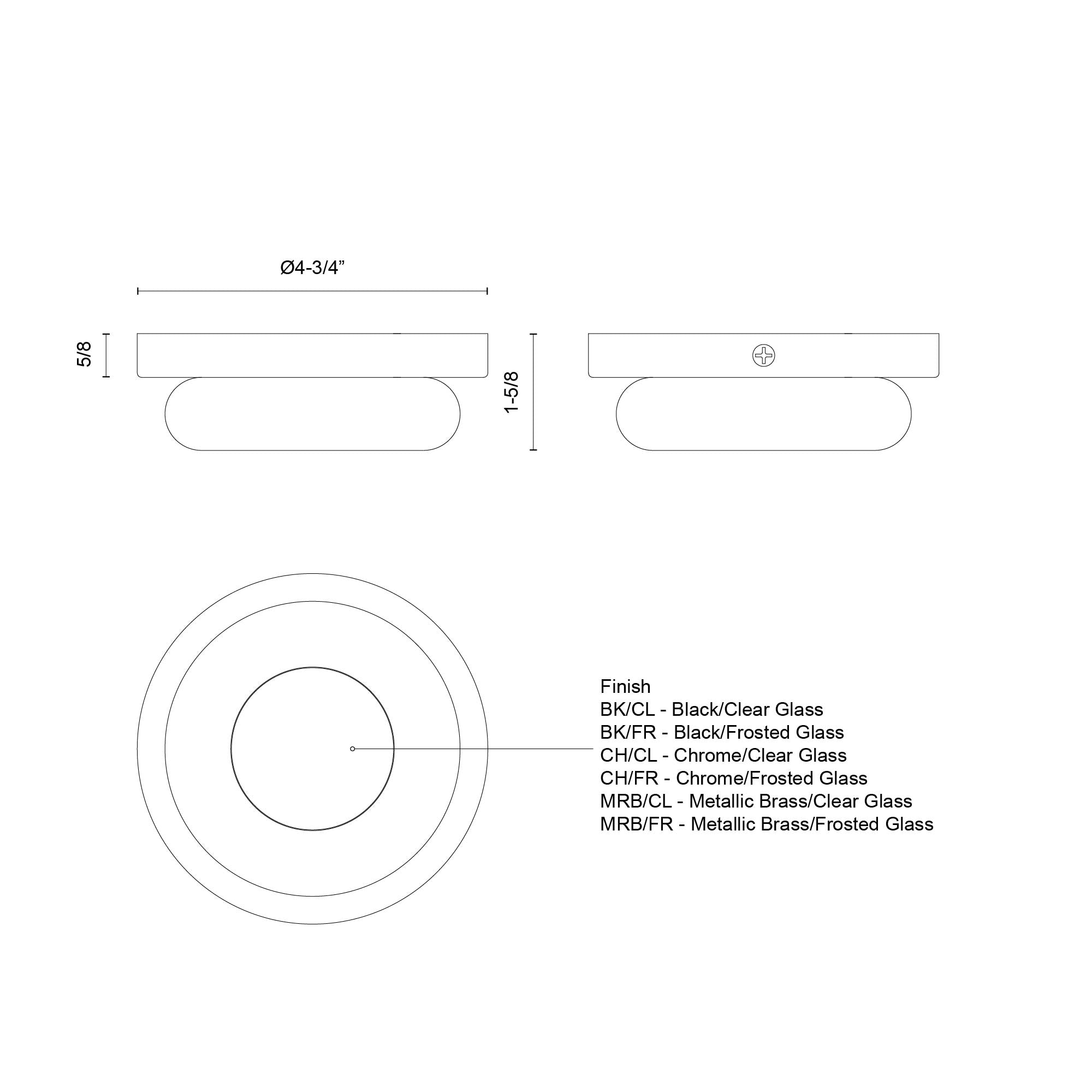 Stephord 4-in Aluminum Wall Sconce